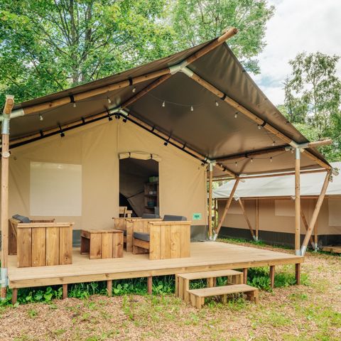 CANVAS AND WOOD TENT 4 people - Camping Braunlage - Safari tent 4 persons