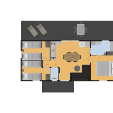 MOBILE HOME 6 people - Laffrey Cote Jardin