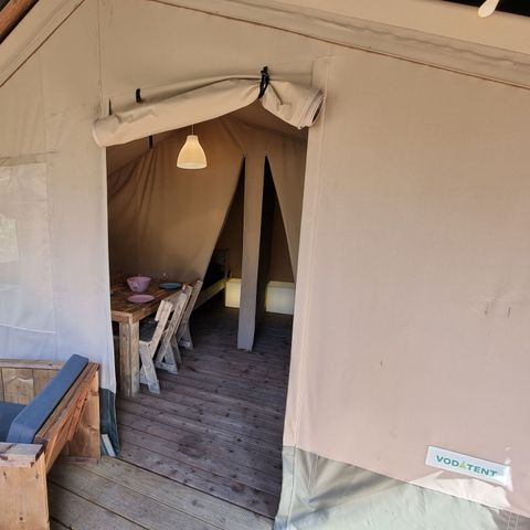 CANVAS AND WOOD TENT 4 people - Safari tent