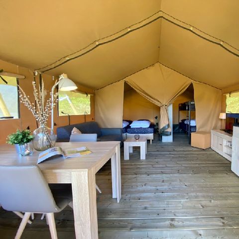 CANVAS AND WOOD TENT 4 people - Zeeduin