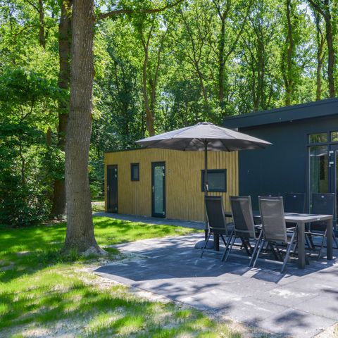 HOUSE 6 people - Pavilion with shed and enclosed garden